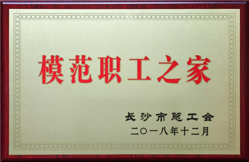 绿之韵集团工会荣获“长沙市模范职工之家”称号