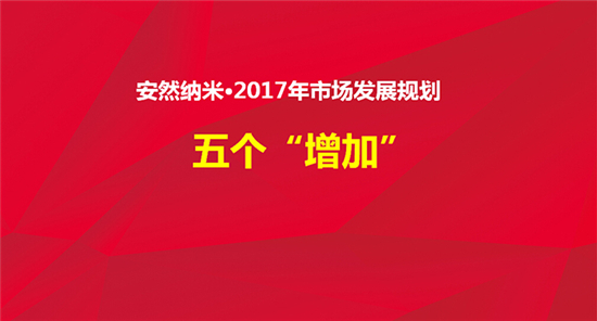 安然纳米发布2017年市场发展规划 营销目标30亿