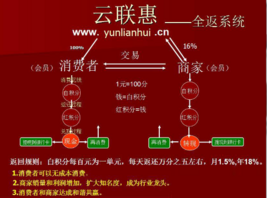 云联惠返利模式。 资料图