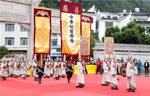 绿之韵胡国安董事长受邀参加戊戌年公祭舜帝大典