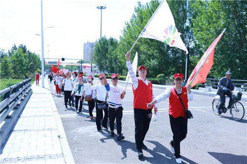 “为爱行走”荣格第二届公益徒步活动鸡西站完满落幕