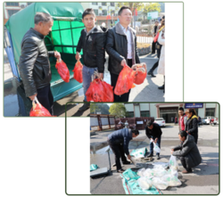 绿之韵集团党委精准帮扶农产品直购会走进浏阳市小河乡